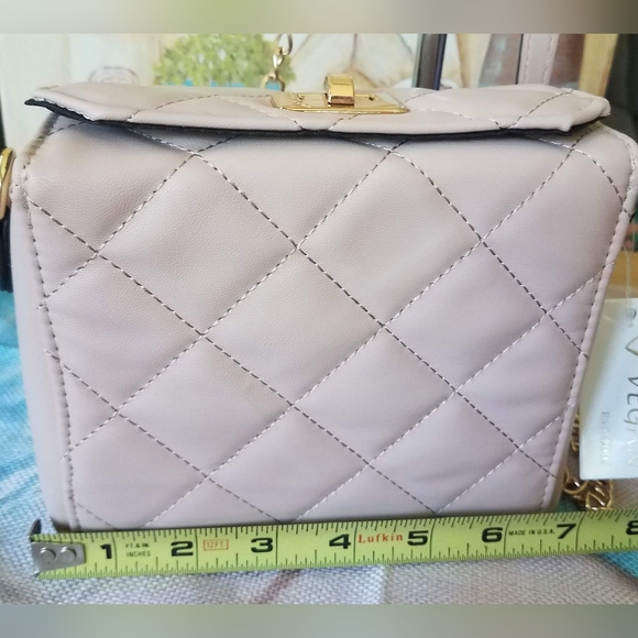 NWT Turn Lock ♡ Vegan Shoulder Bag - Picture 13 of 13